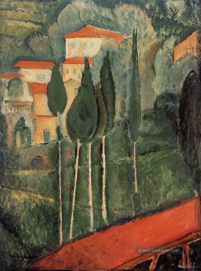 Landschaft Südfrankreichs 1919 Amedeo Modigliani Ölgemälde